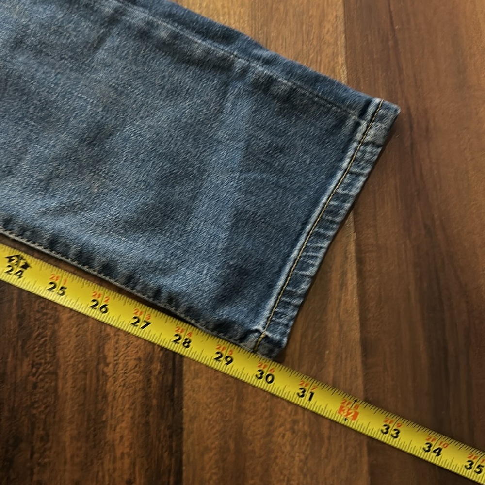 LRL Lauren Jeans Co Ralph Lauren Medium Wash Faded Stretch Skinny Jeans Size 2 - Picture 9 of 10